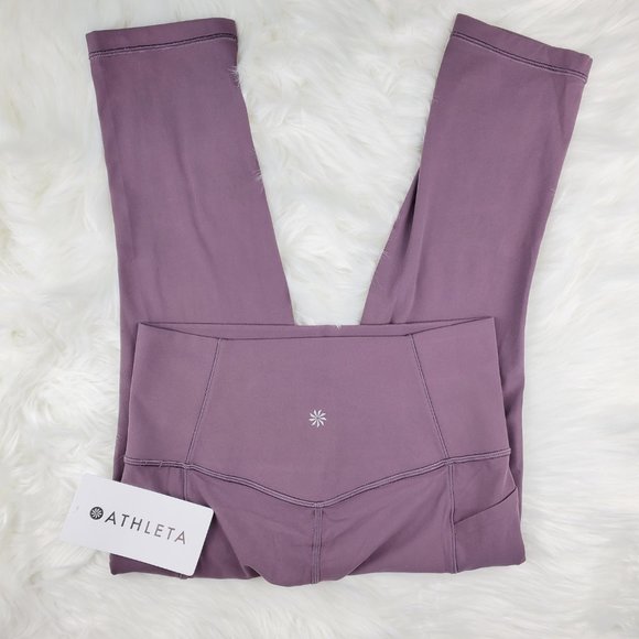 NWT Athleta Purple Ultra High Elation Leggings - Picture 6 of 8